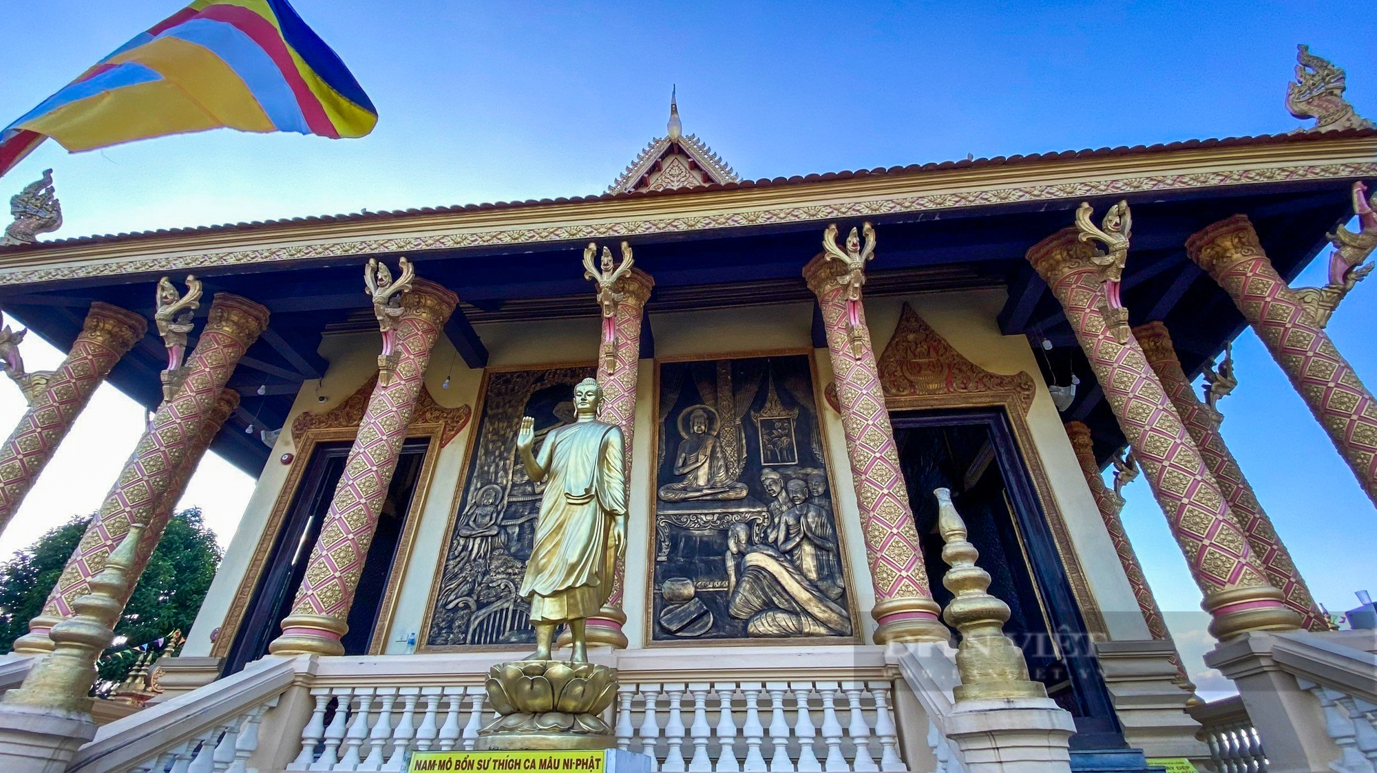 Độc đáo kiến trúc chùa Khmer duy nhất ở Hà Nội - Ảnh 7.