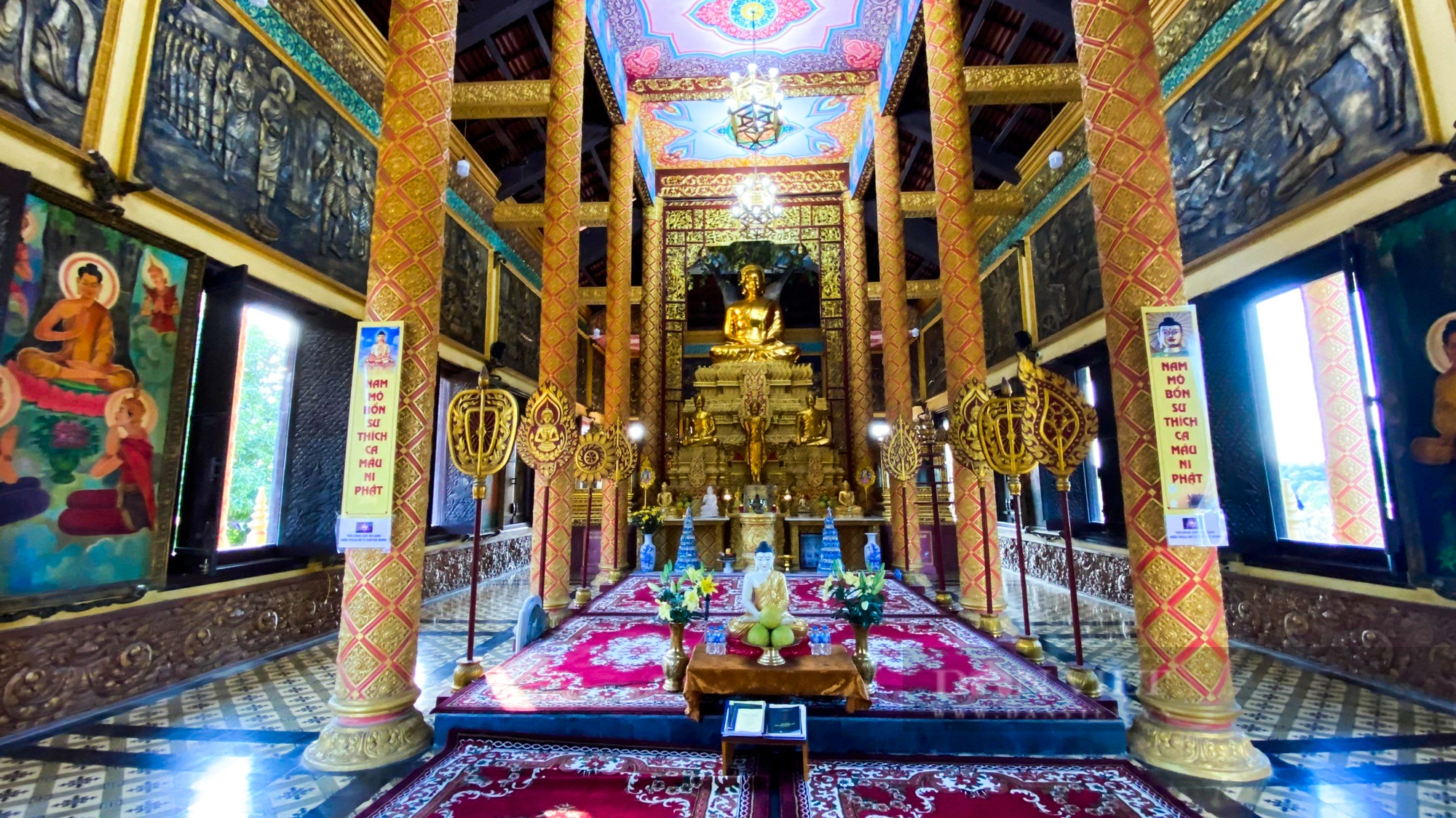 Độc đáo kiến trúc chùa Khmer duy nhất ở Hà Nội - Ảnh 10.