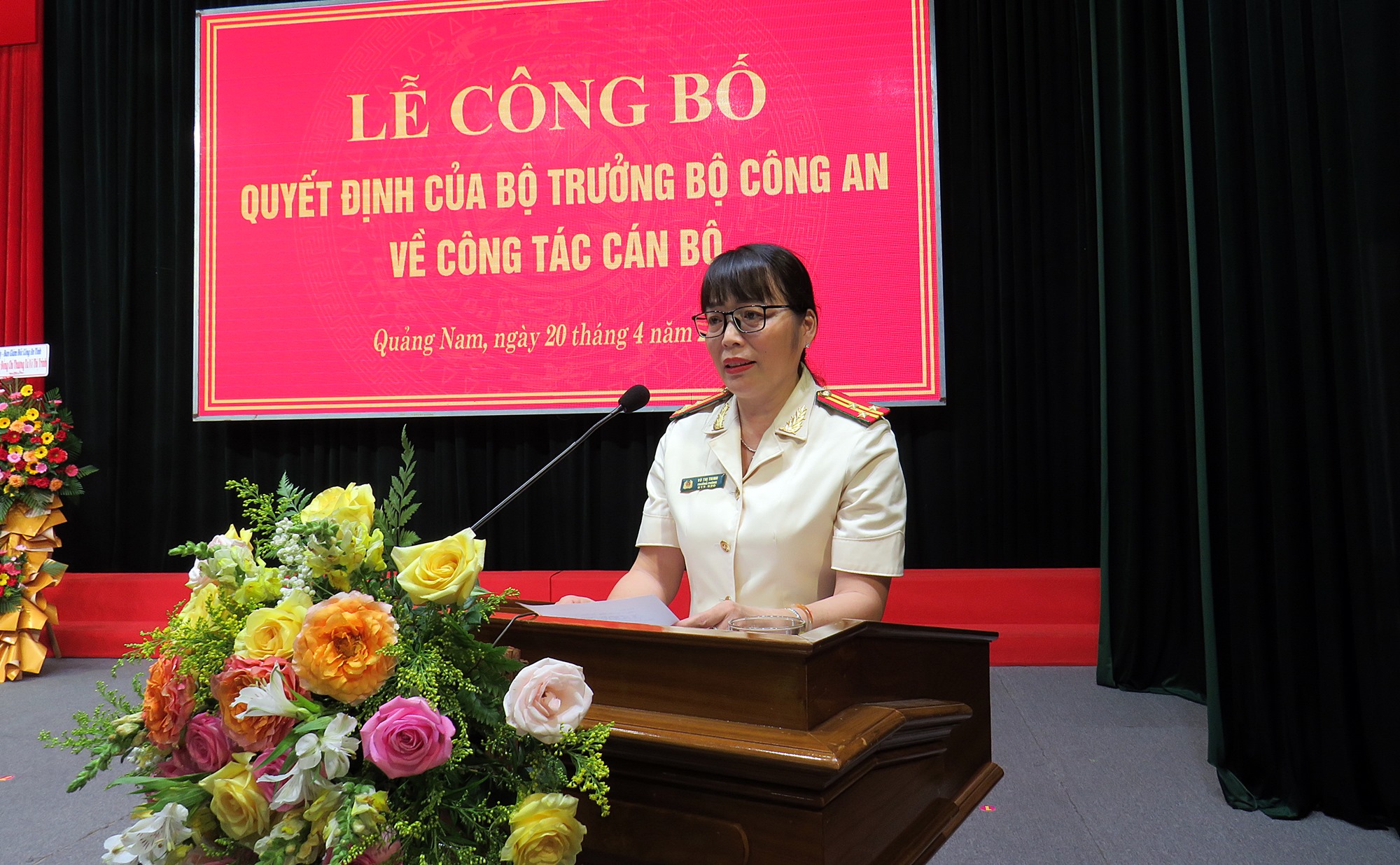 Quảng Nam có nữ Phó giám đốc Công an tỉnh đầu tiên - Ảnh 3.