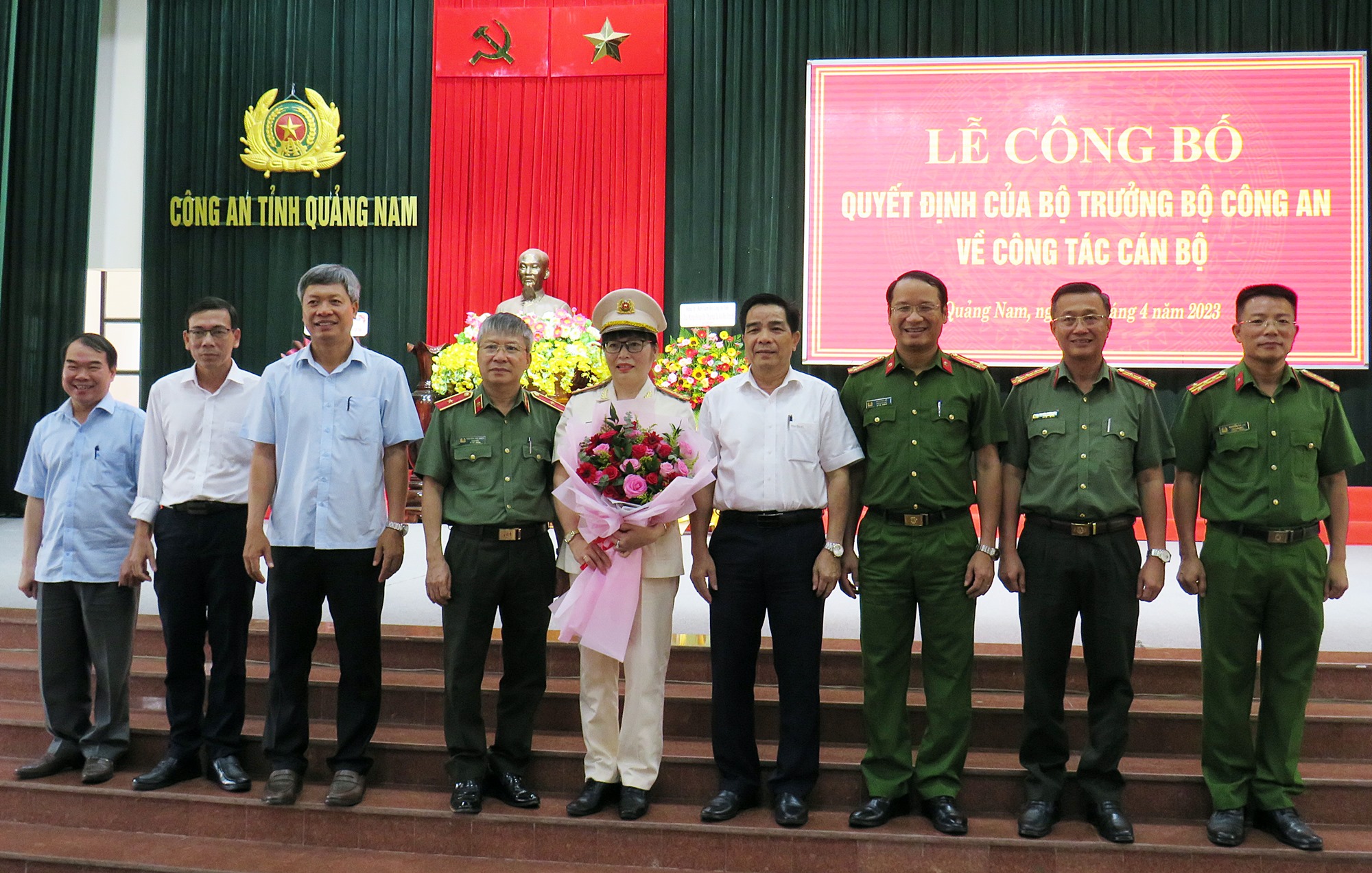 Quảng Nam có nữ Phó giám đốc Công an tỉnh đầu tiên - Ảnh 1.