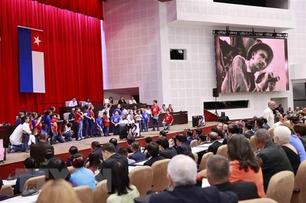 Chủ tịch Quốc hội Vương Đình Huệ phát biểu tại Phiên họp đặc biệt của Quốc hội Cuba
 - Ảnh 4.
