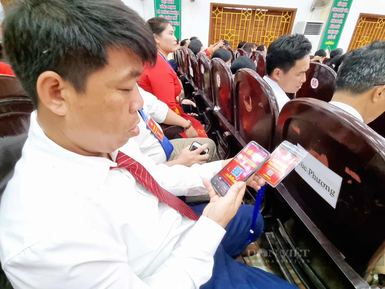 Đại hội điểm Hội Nông dân cấp huyện đầu tiên tại Ninh Bình: Không dùng văn bản giấy - Ảnh 6.