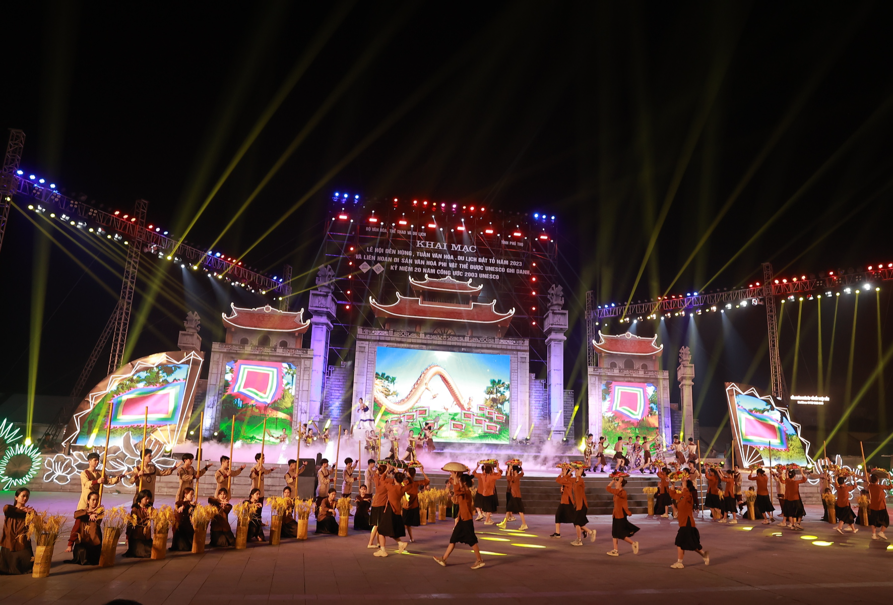 Bật mí kịch bản chương trình nghệ thuật Khai mạc Lễ hội Đền Hùng 2023 trước giờ G - Ảnh 2.