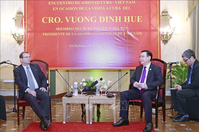 Chủ tịch Quốc hội Vương Đình Huệ: Hiếm có quan hệ nào đặc biệt như quan hệ Việt Nam - Cuba - Ảnh 1.
