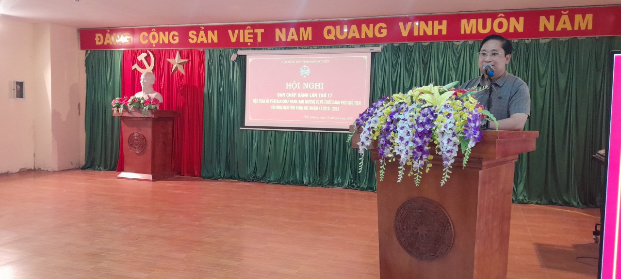 Hội nông dân tỉnh Thái Nguyên có Tân Phó Chủ tịch - Ảnh 1.