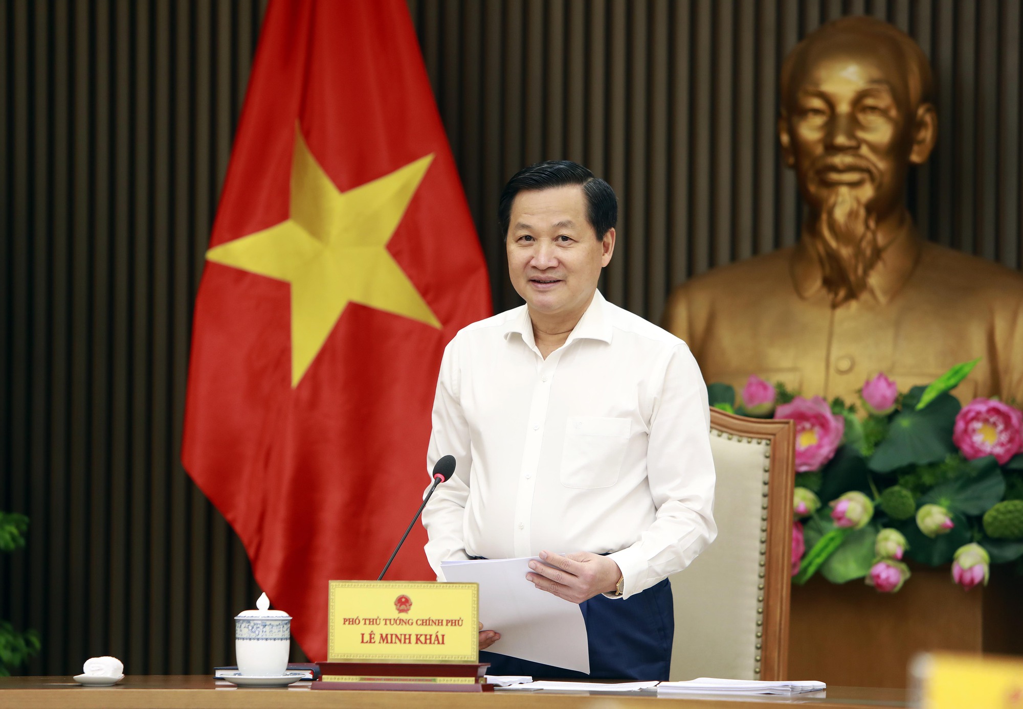 Phó Thủ tướng Lê Minh Khái: Các tỉnh nói khó giải ngân vốn là “nêu cho có chứ không sát thực” - Ảnh 1.