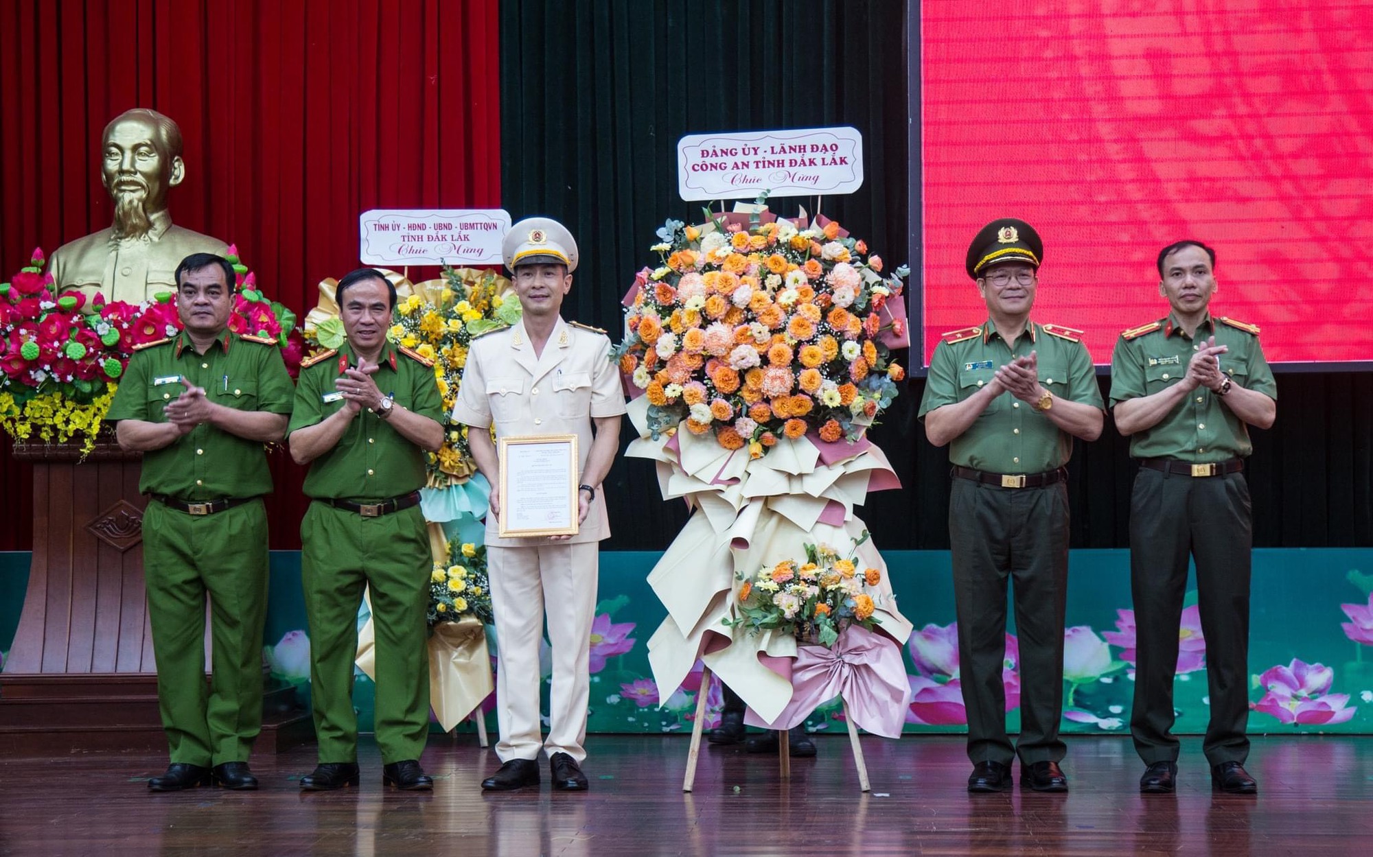 Thượng tá Trần Bình Hưng làm Phó Giám đốc Công an tỉnh Đắk Lắk - Ảnh 1.