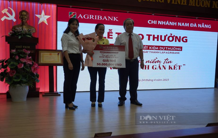 Agribank Nam Đà Nẵng trao giải thưởng Chương trình “Trao gửi niềm tin - Hành trình gắn kết” - Ảnh 5.