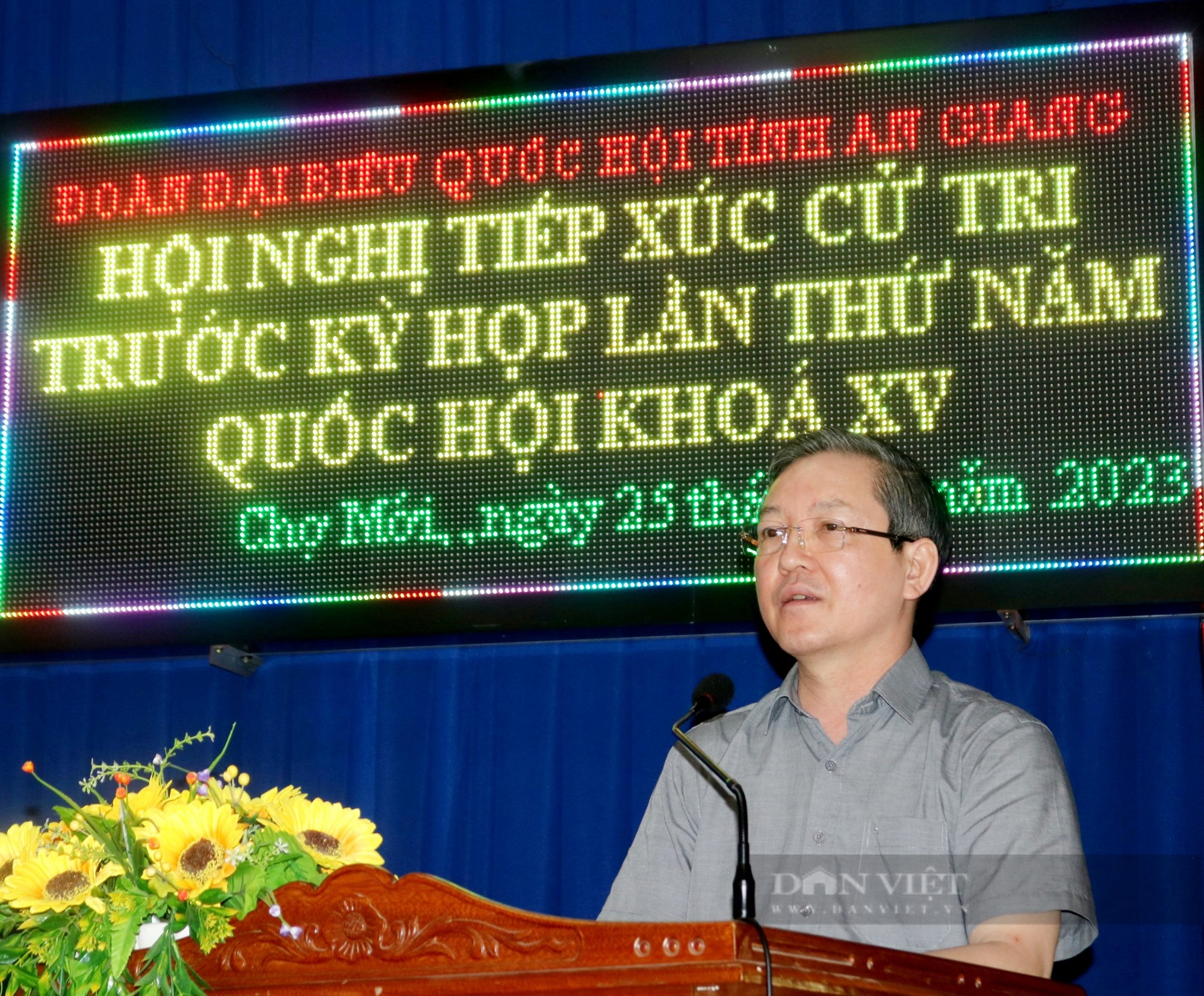 Chủ tịch Hội NDVN và đoàn đại biểu Quốc hội tỉnh An Giang tiếp xúc cử tri thuyện Chợ Mới - Ảnh 4.