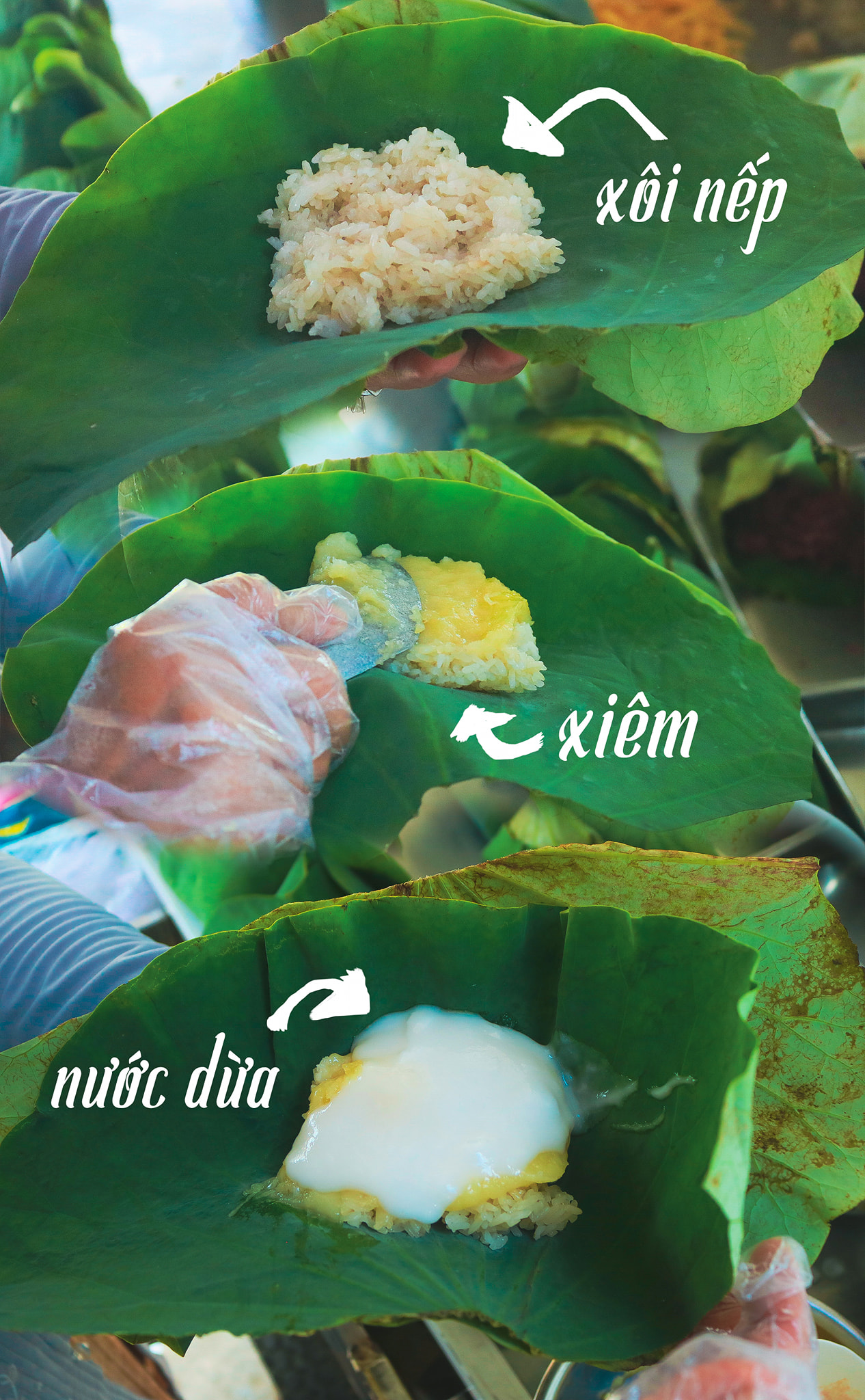 Nức lòng món xôi Xiêm An Giang - Ảnh 3.