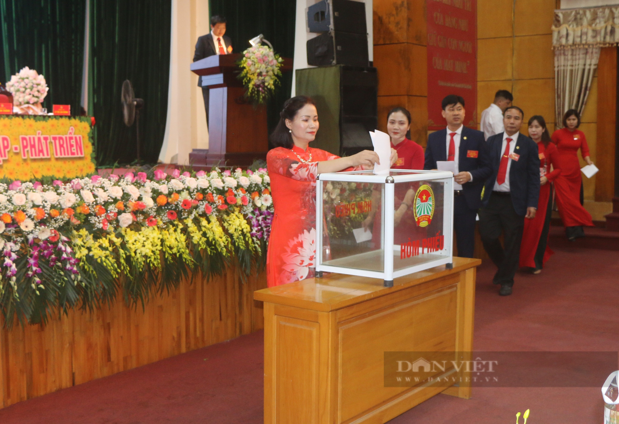 Hưng Yên: Đại hội Hội Nông dân huyện Văn Lâm bầu 18 đồng chí tham gia Ban Chấp hành - Ảnh 1.