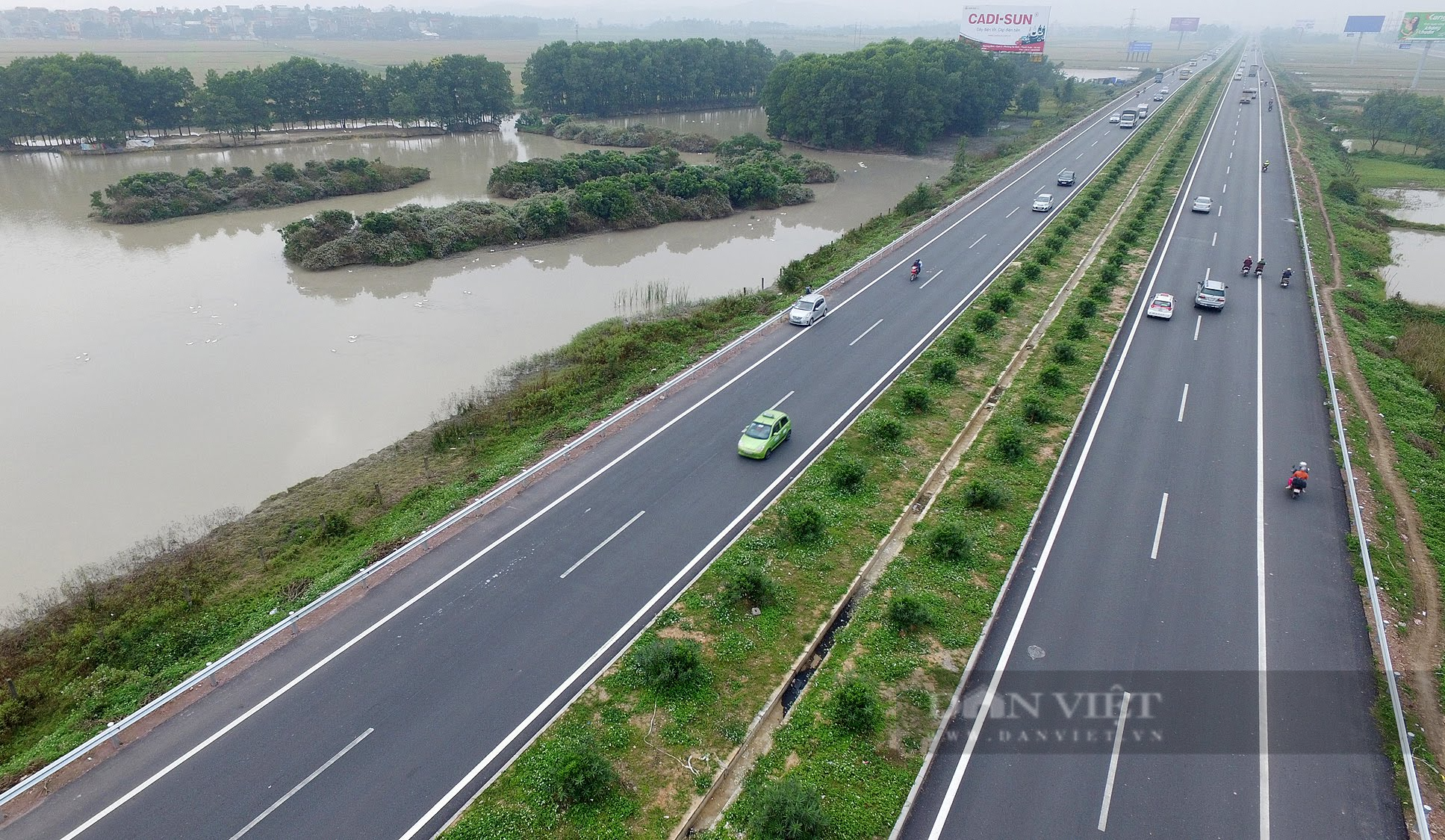 Phong cảnh hữu tình trên những cao tốc nối các tỉnh phía Bắc với Hà Nội - Ảnh 3.