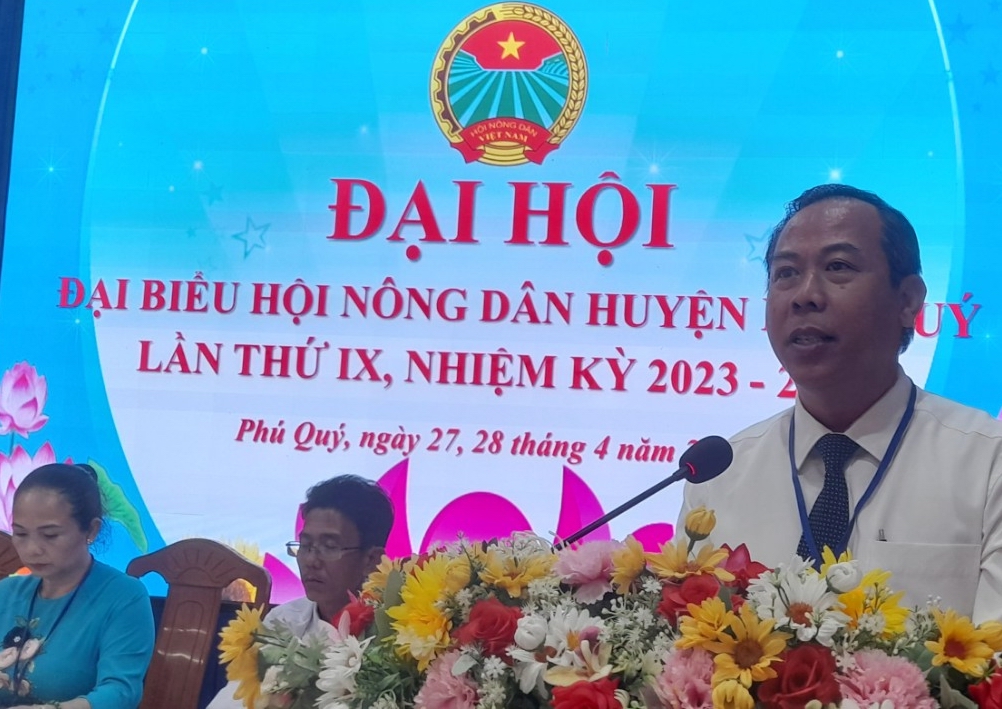 Bà Nguyễn Thị Thảo tái đắc cử chức Chủ tịch Hội Nông dân huyện Phú Quý nhiệm kỳ 2023-2028 - Ảnh 5.