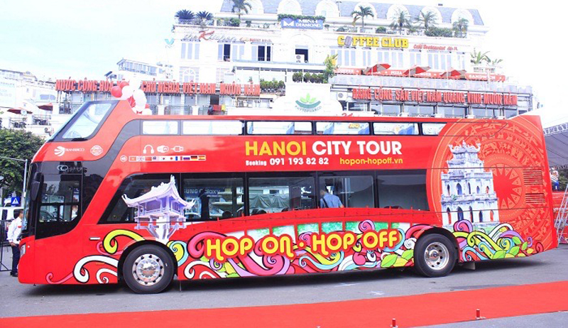 Hà Nội miễn phí vé trải nghiệm xe buýt 2 tầng cho du khách trong kỳ nghỉ lễ 30/4-1/5 - Ảnh 1.