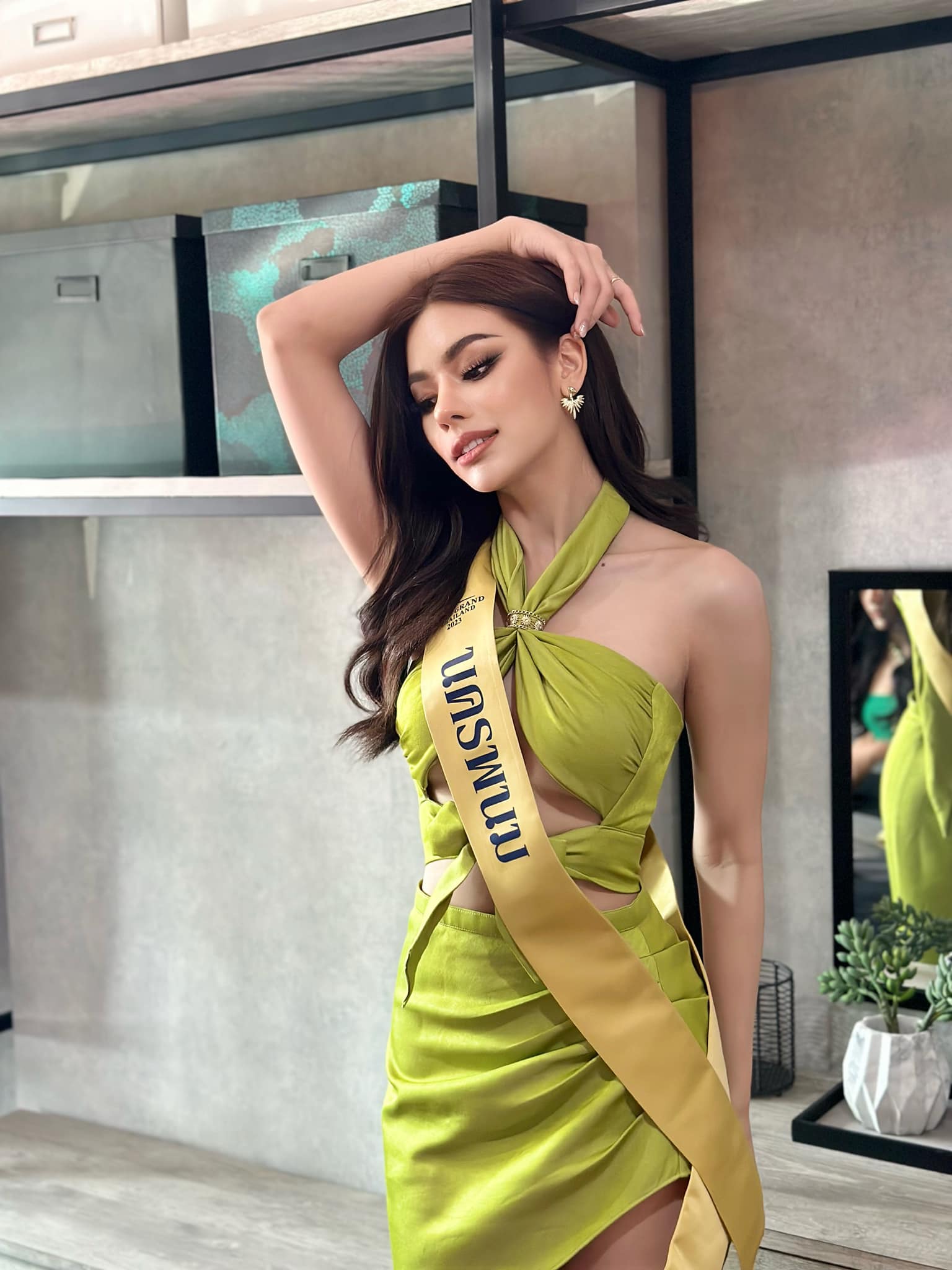 Nhan sắc xinh đẹp đầy mê hoặc của mỹ nhân gốc Việt cao 1,7m trước chung kết Miss Grand Thailand 2023 - Ảnh 10.