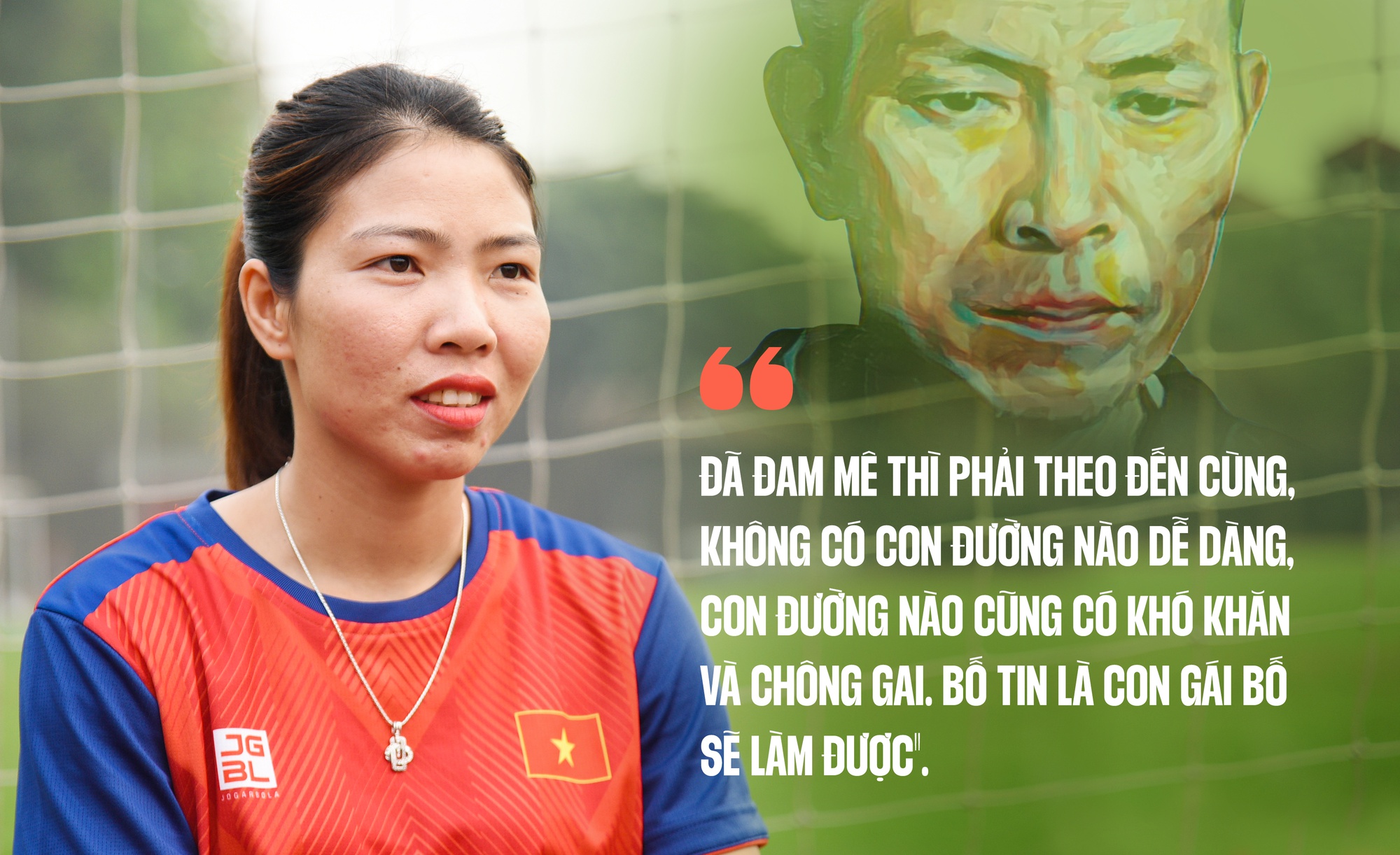 &quot;Gương mặt vàng&quot; SEA Games Bùi Thị Thu Thảo: &quot;Tôi luôn nghĩ tới bố mỗi khi ra sân!&quot; - Ảnh 5.