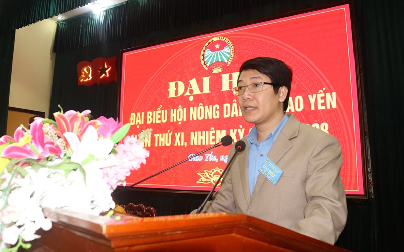 Nam Định: Hội Nông dân xã Giao Yến phấn đấu hoàn thành đạt và vượt 10/10 chỉ tiêu Đại hội nhiệm kỳ 2023-2028 đề ra - Ảnh 2.