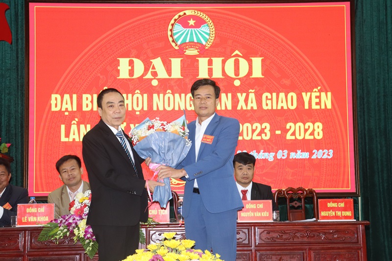 Nam Định: Hội Nông dân xã Giao Yến phấn đấu hoàn thành đạt và vượt 10/10 chỉ tiêu Đại hội nhiệm kỳ 2023-2028 đề ra - Ảnh 4.