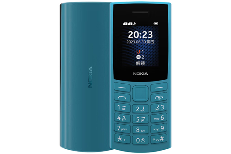 Cận cảnh Nokia 105 4G (2023) vừa ra mắt với pin trâu, giá chưa đến 1 triệu - Ảnh 2.