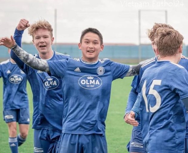 Liên tục ghi bàn, tiền vệ gốc Việt Andrej Nguyễn được gọi lên U18 CH Czech - Ảnh 1.