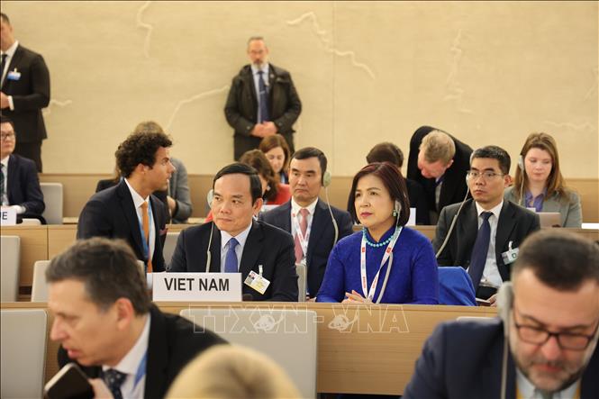 Việt Nam ghi dấu ấn đầu tiên trên cương vị thành viên Hội đồng Nhân quyền LHQ - Ảnh 1.