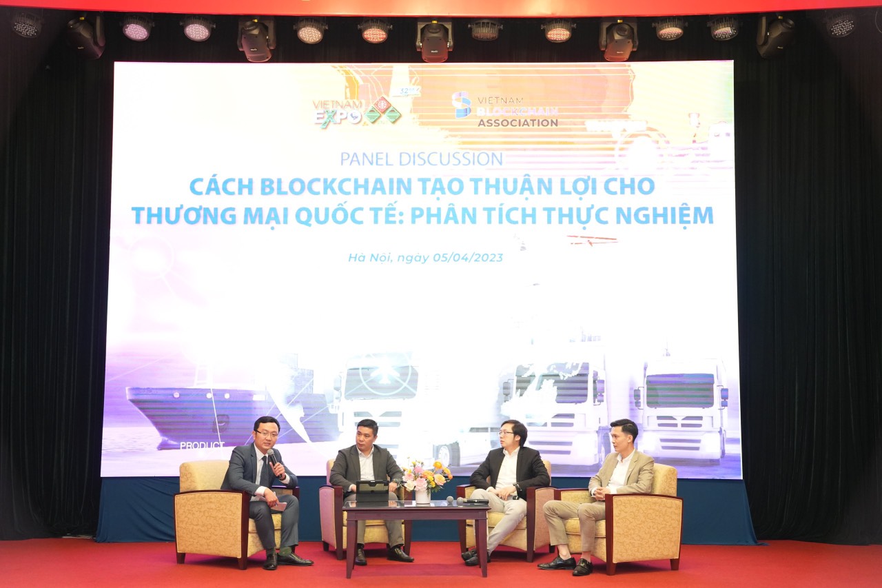VIETNAM EXPO 2023: Blockchain giúp thương mại quốc tế được minh bạch - Ảnh 1.