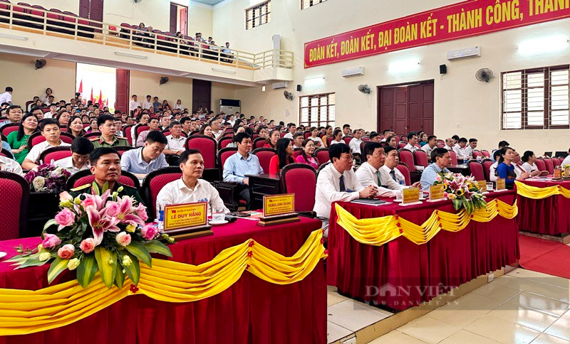 Thanh Hoá: Đại Hội đại biểu Hội Nông dân huyện Quan Hóa bà Hà Thị Cươi tái đắc cử nhiệm kỳ 2023 - 2028 - Ảnh 1.