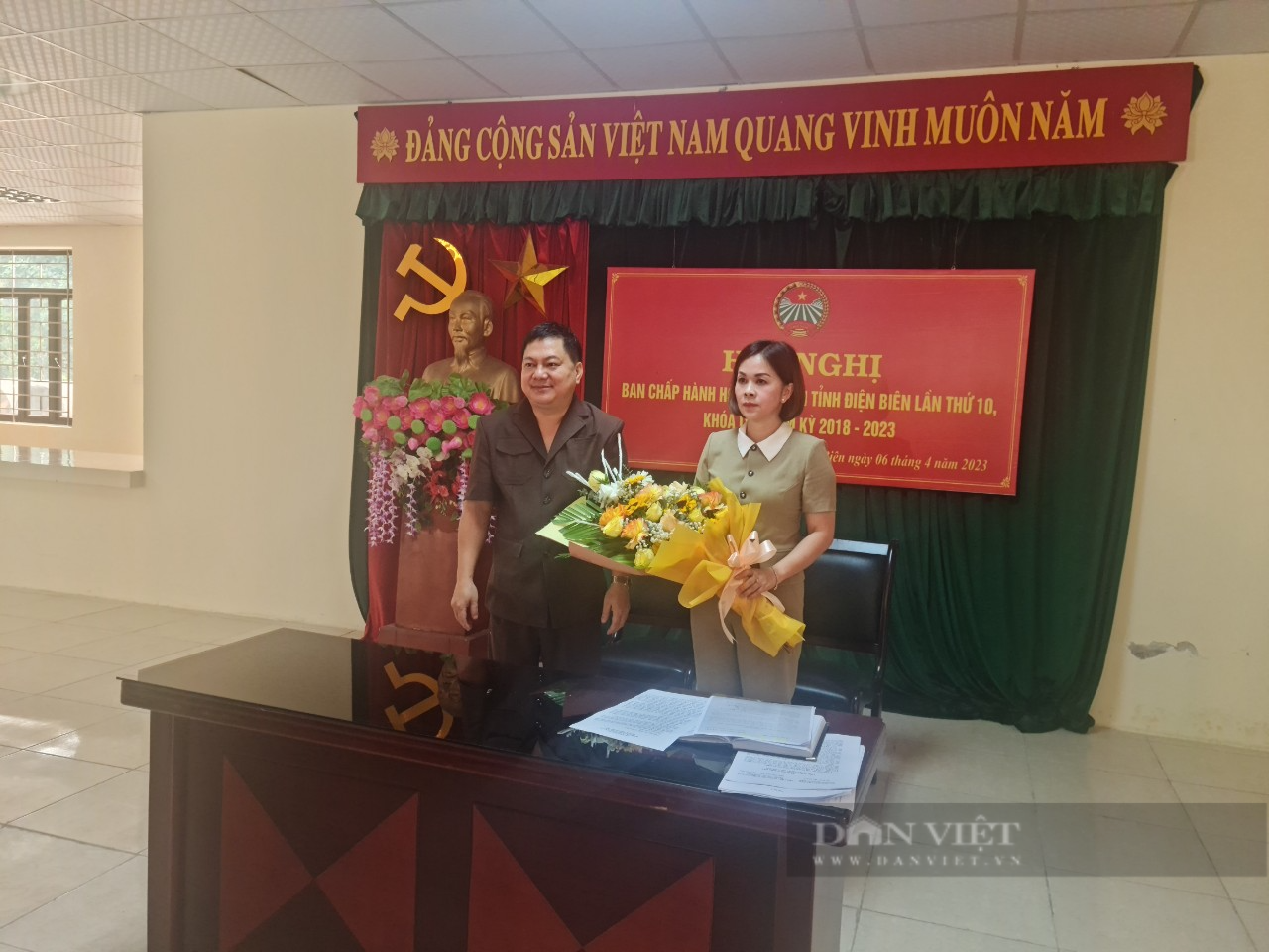 Điện Biên: Bà Vàng Thị Bình được bầu giữ chức Chủ tịch Hội Nông dân tỉnh khóa IX, nhiệm kỳ 2018 - 2023 - Ảnh 2.