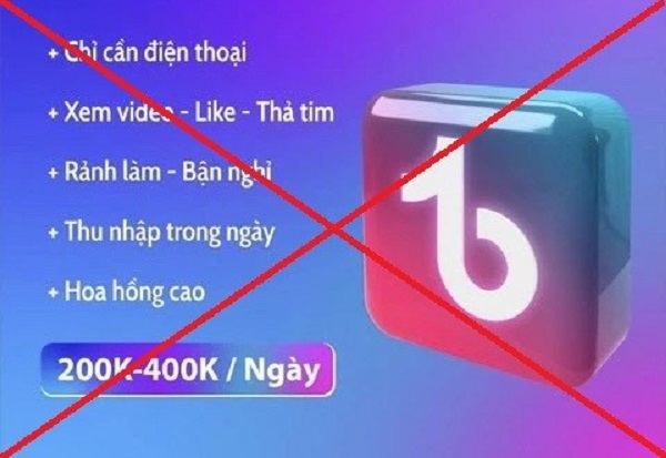 Hà Nội cảnh báo chiêu trò lừa đảo ''nghe nhạc, xem video được tiền'' - Ảnh 1.