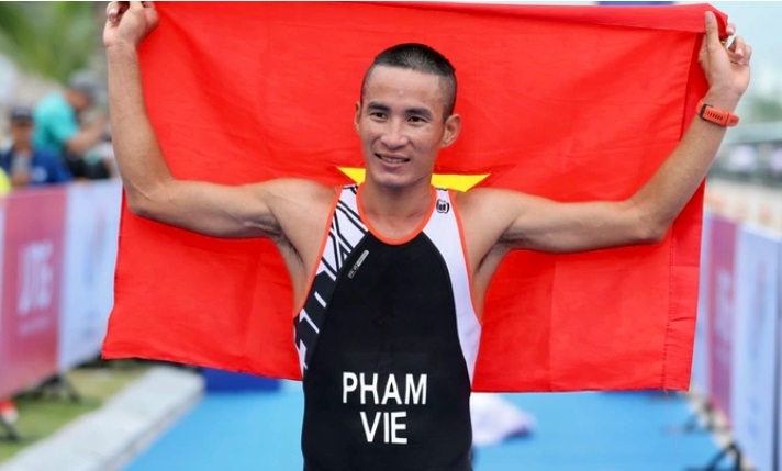 Phạm Tiến Sản: Từ “vua bạc” 3.000m vượt chướng ngại vật tới HCV duathlon SEA Games - Ảnh 11.