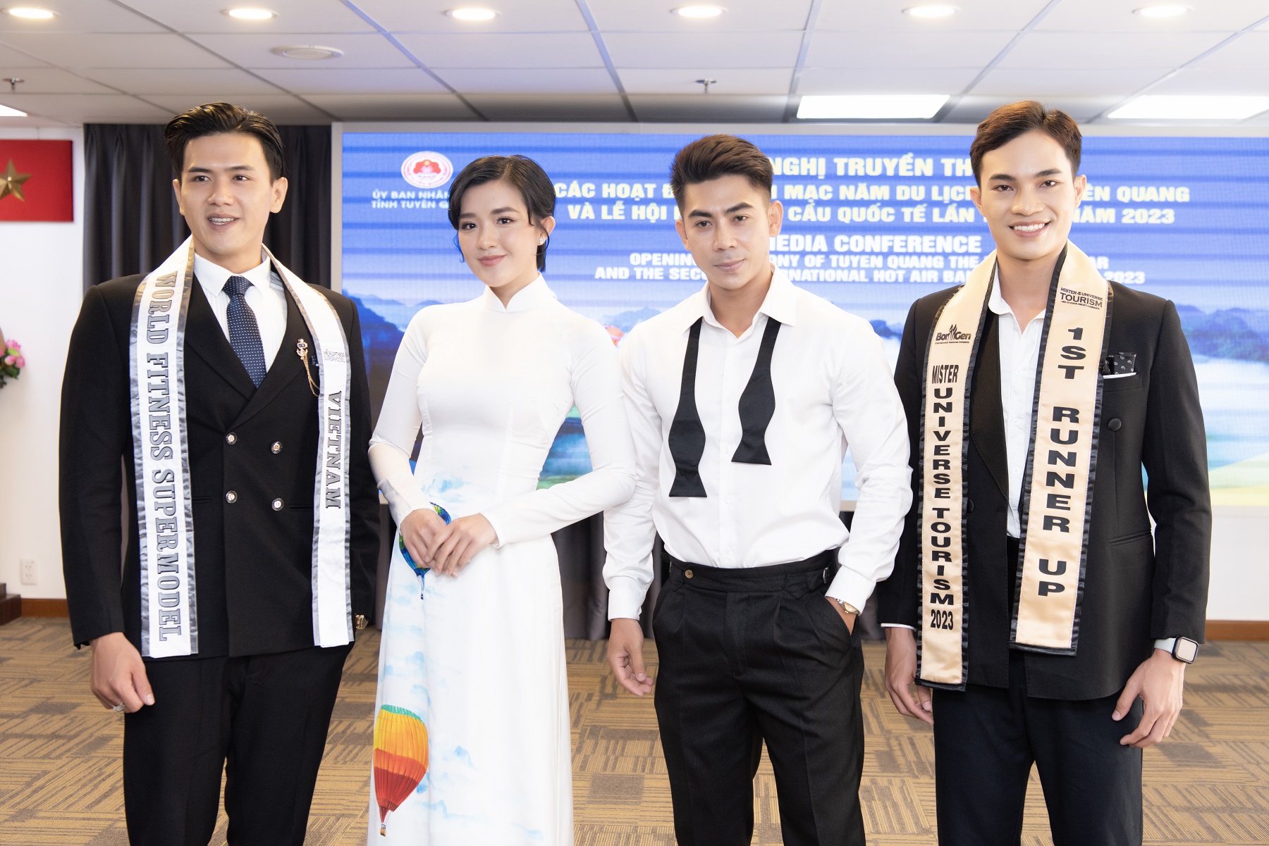 Á vương Hoàng Sơn, Á hậu Quản Hân trở thành Đại sứ Lễ hội Khinh khí cầu quốc tế 2023 - Ảnh 3.