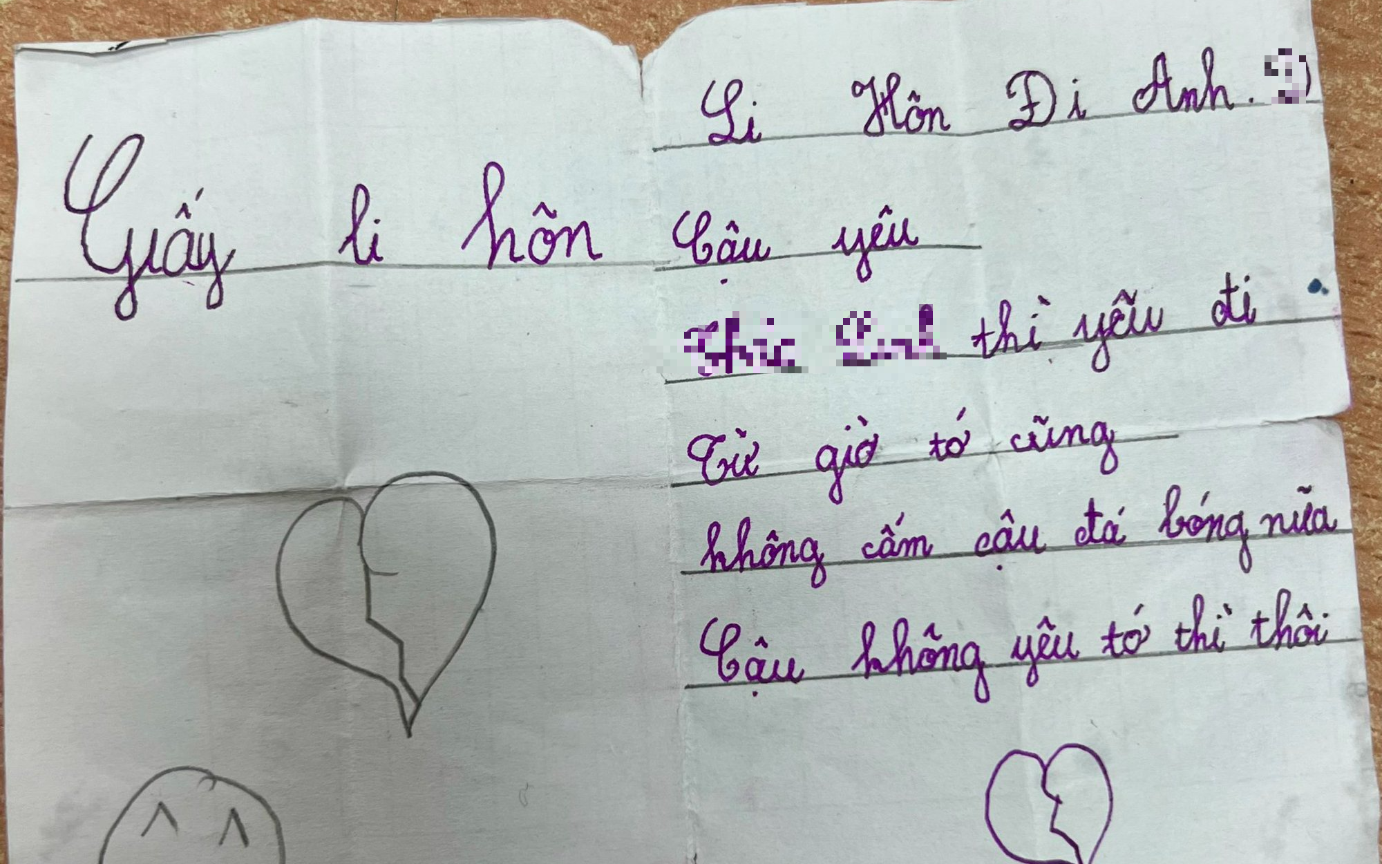 Học sinh yêu sớm: Giáo viên &quot;can thiệp&quot;, có em lớp 2 đã viết giấy ly hôn (bài 2)