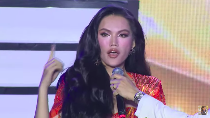 Chung kết Hoa hậu Chuyển giới Việt Nam 2023: Mỹm Trần bị loại, Top 6 thi ứng xử - Ảnh 9.