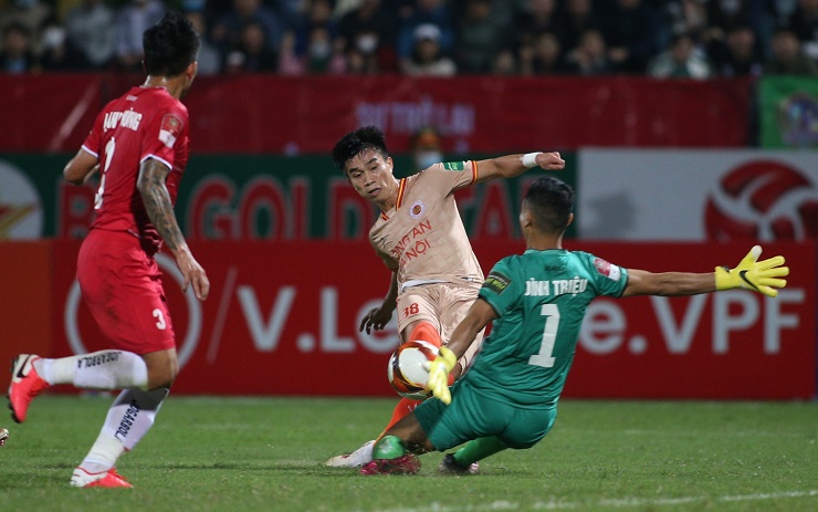 Kết quả vòng 5 V.League 2023: Phung phí cơ hội, CLB CAHN suýt thua ngược Hải Phòng