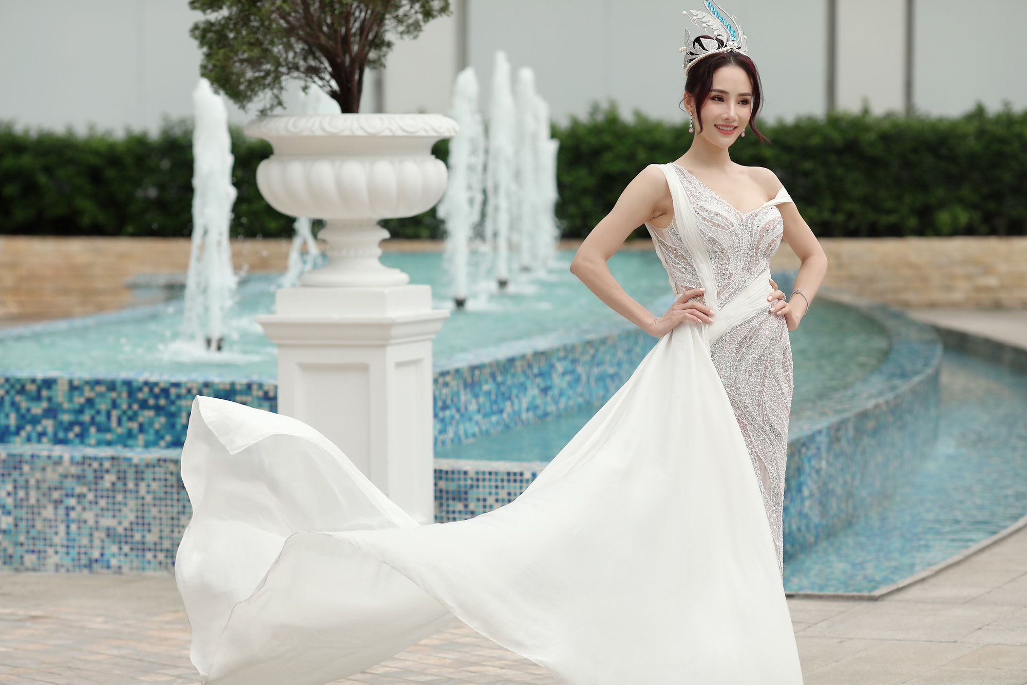 Hoa hậu Hoàng Thanh Loan: “Hoạt động thiện nguyện là nguồn năng lượng nuôi dưỡng tâm hồn tôi” - Ảnh 1.