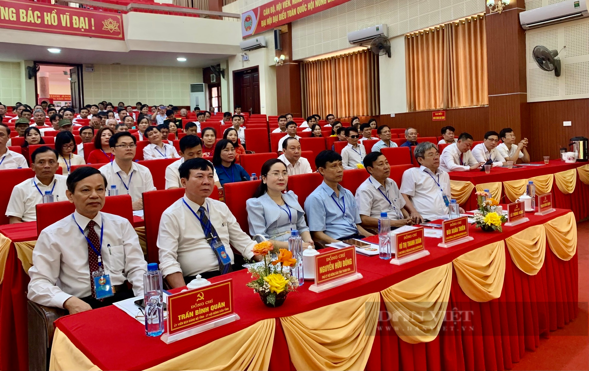 Đại hội đại biểu Hội Nông dân huyện Nông Cống, bà Trần Thị Huế tái cử Chủ tịch - Ảnh 1.