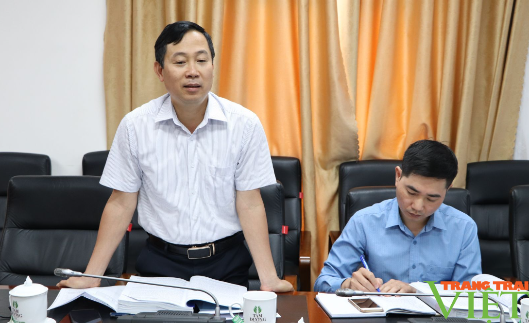 Lai Châu: Họp thẩm định Dự án xây dựng nhà máy chế biến thức ăn gia súc và tinh dầu quế - Ảnh 2.