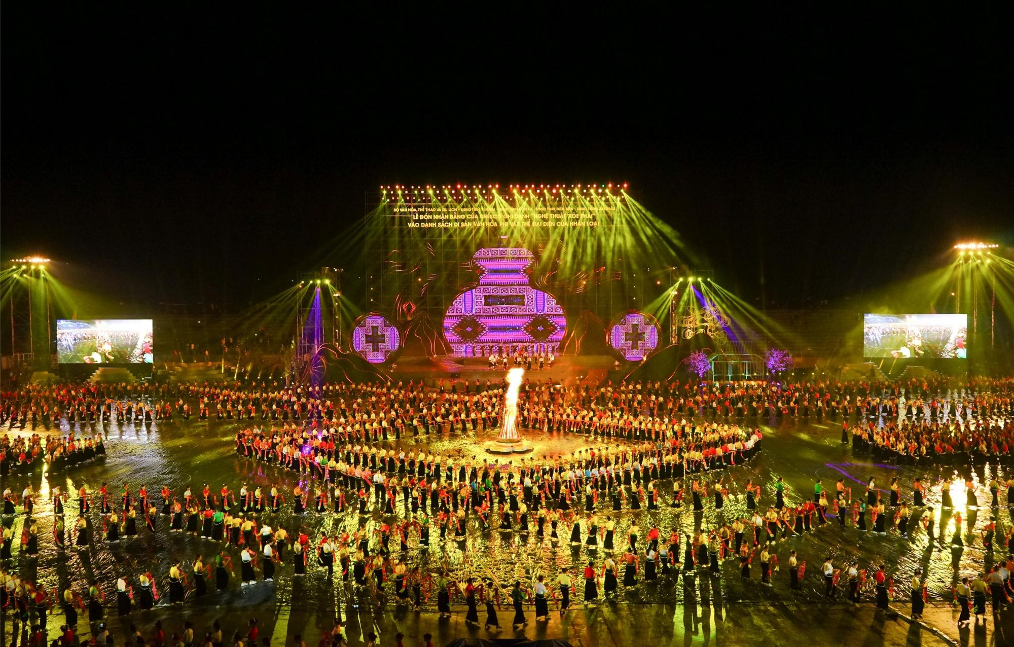 Lễ hội Văn hoá và Du lịch Mường Lò 2022 được trao giải Vàng khu vực Châu Á- Thái Bình Dương - Ảnh 1.