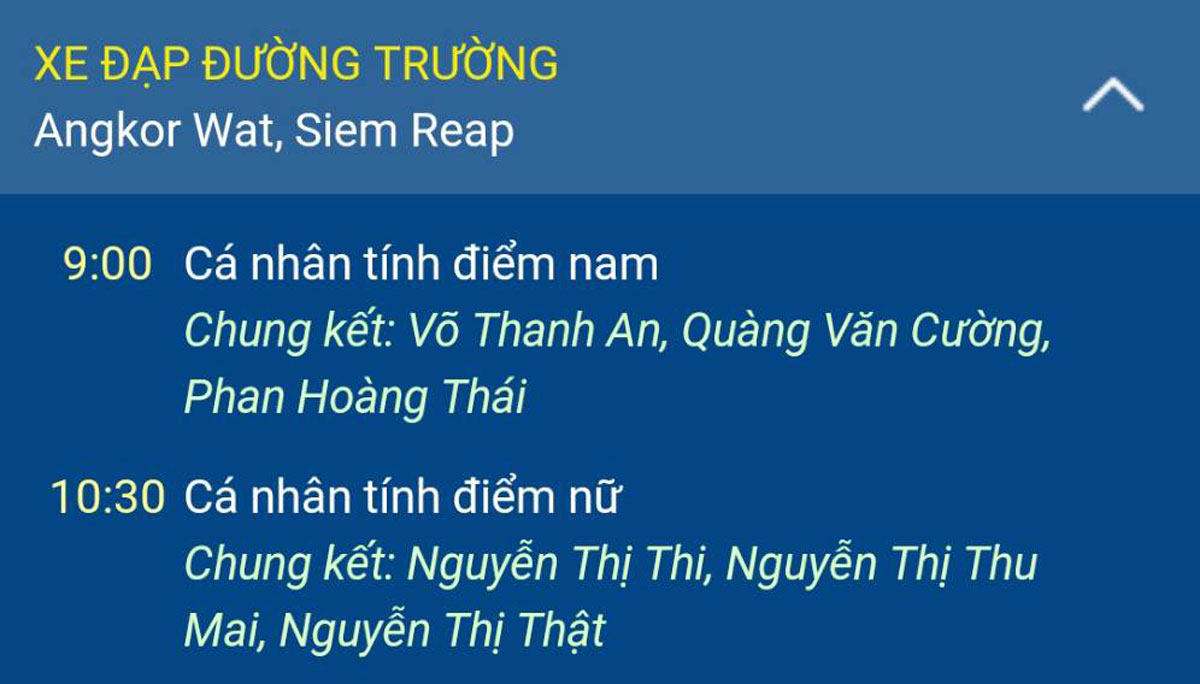 Lịch thi đấu SEA Games 32 ngày 11/5 của đoàn Thể thao Việt Nam - Ảnh 14.