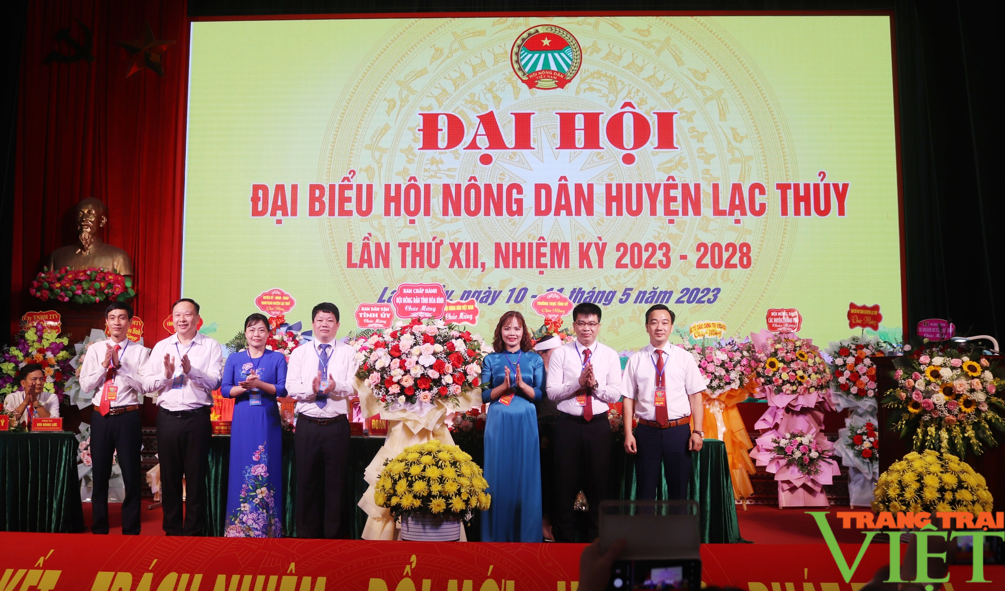 Đại hội điểm Hội Nông dân huyện Lạc Thuỷ: 17.284 hộ đạt hộ SXKD giỏi các cấp - Ảnh 2.