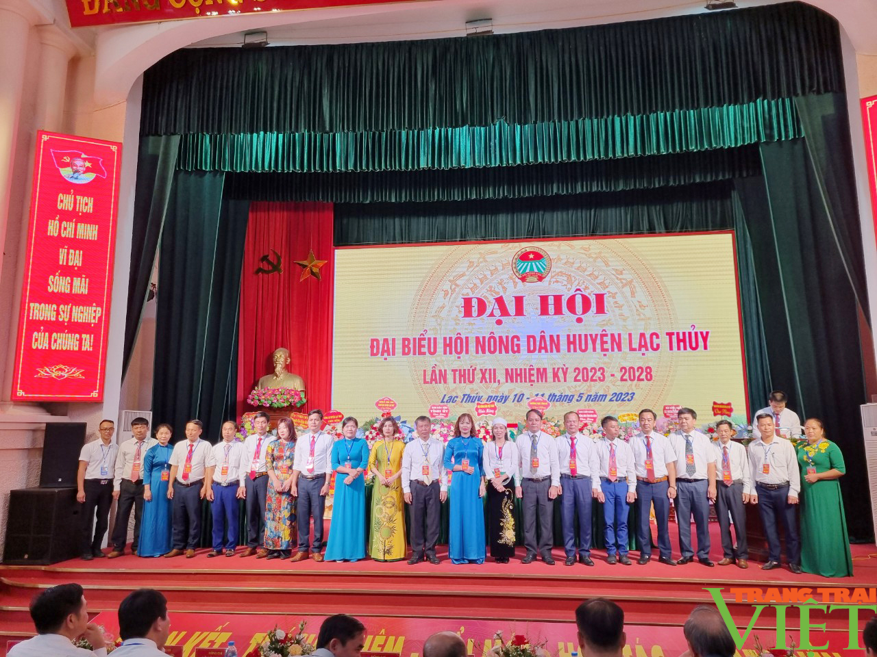 Đại hội điểm Hội Nông dân huyện Lạc Thuỷ: 17.284 hộ đạt hộ SXKD giỏi các cấp - Ảnh 3.