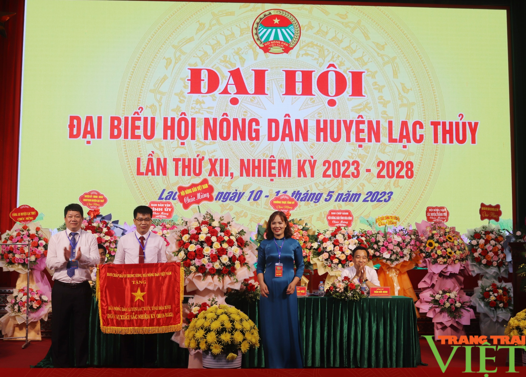 Đại hội điểm Hội Nông dân huyện Lạc Thuỷ: 17.284 hộ đạt hộ SXKD giỏi các cấp - Ảnh 3.