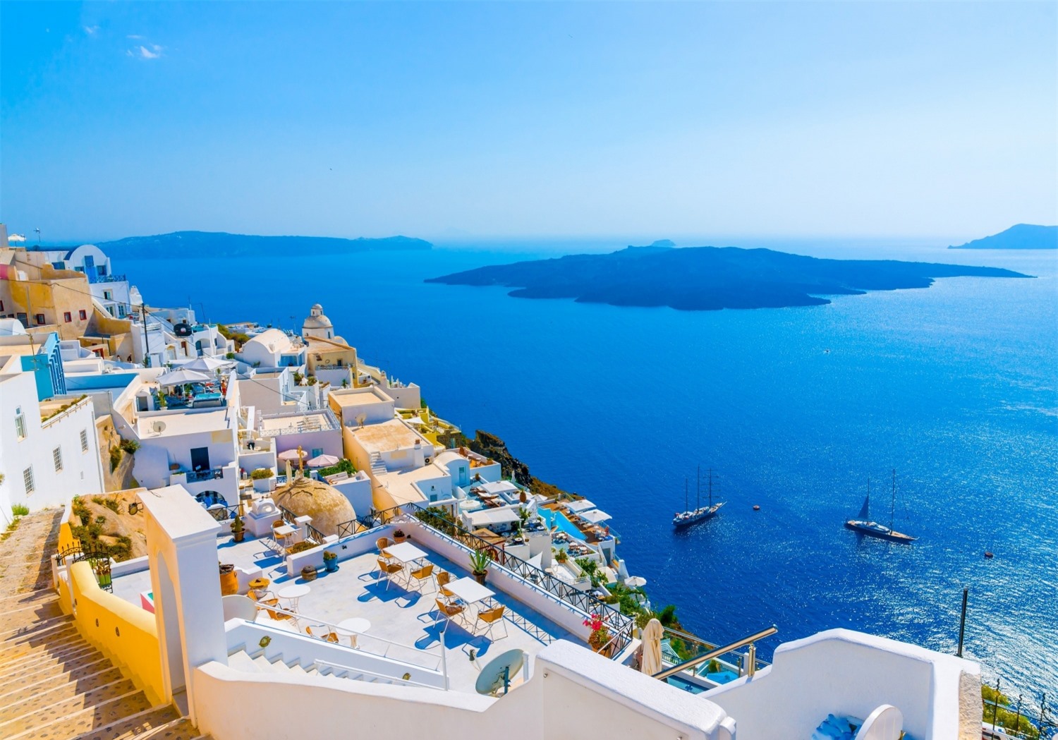 Đảo Santorini, thiên đường nơi hạ giới - Ảnh 2.