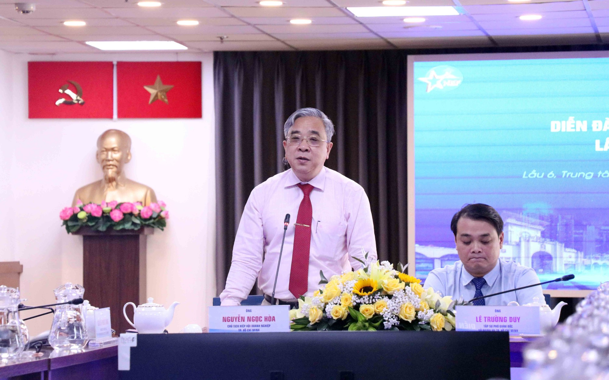 Diễn đàn Kinh tế TP.HCM HEF 2023 hướng tới tăng trưởng xanh, giảm phát thải bằng không - Ảnh 1. Diễn đàn Kinh tế TP.HCM HEF 2023 hướng tới tăng trưởng xanh, giảm phát thải bằng không - Ảnh 1.