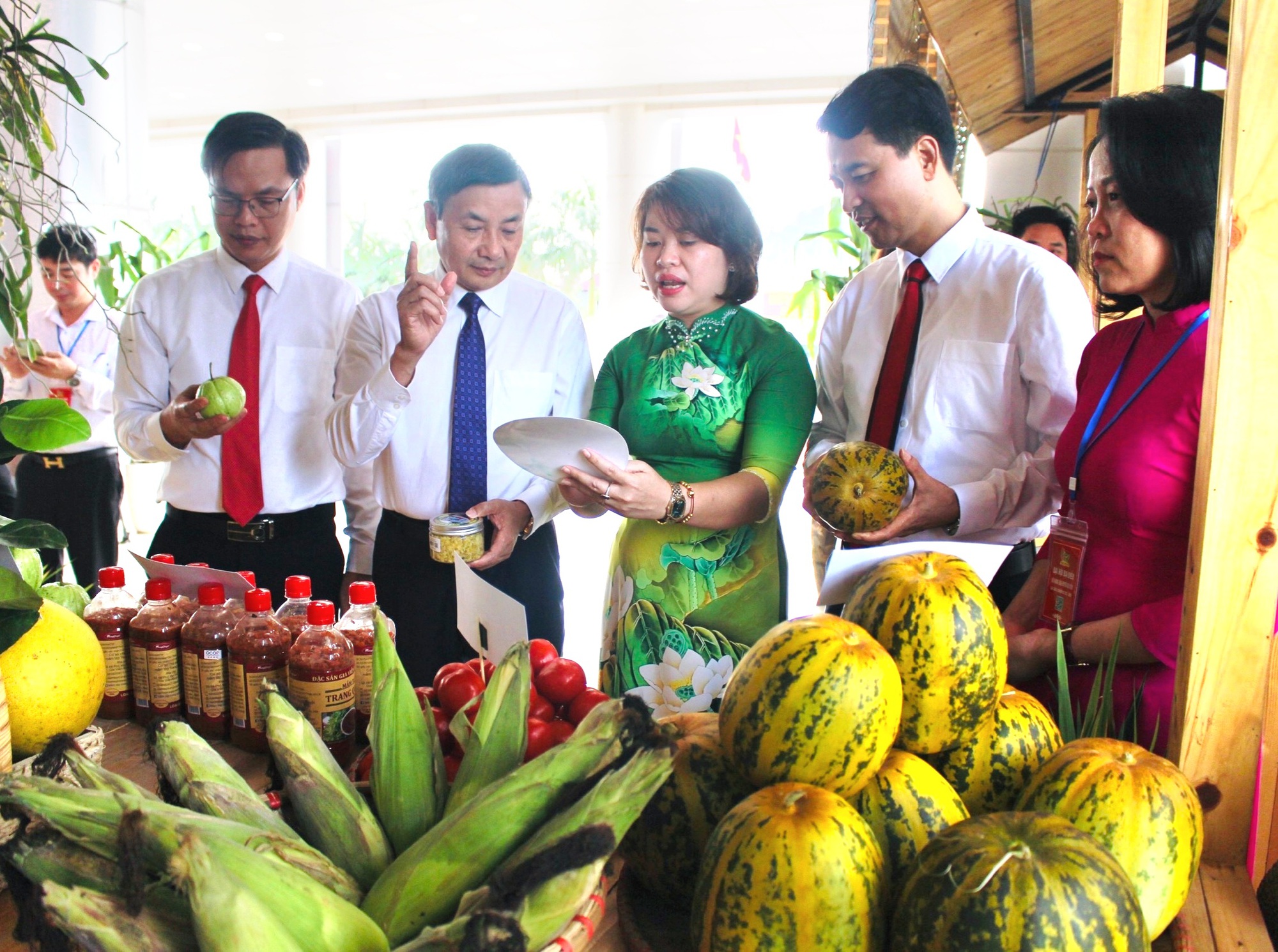 Đại hội đại biểu Hội Nông dân huyện Gia Viễn, bà Phạm Thị Thu Hiền tái đắc cử Chủ tịch - Ảnh 3.