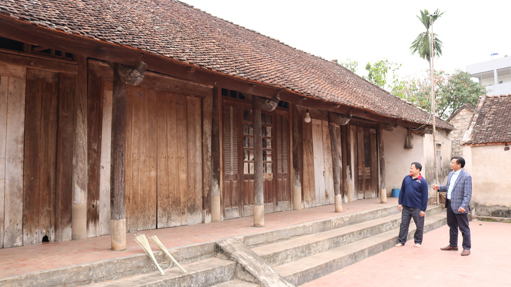 Đâu chỉ có cây dã hương nghìn tuổi, vùng đất này của Bắc Giang còn vô số nhà cổ hàng trăm năm - Ảnh 1.