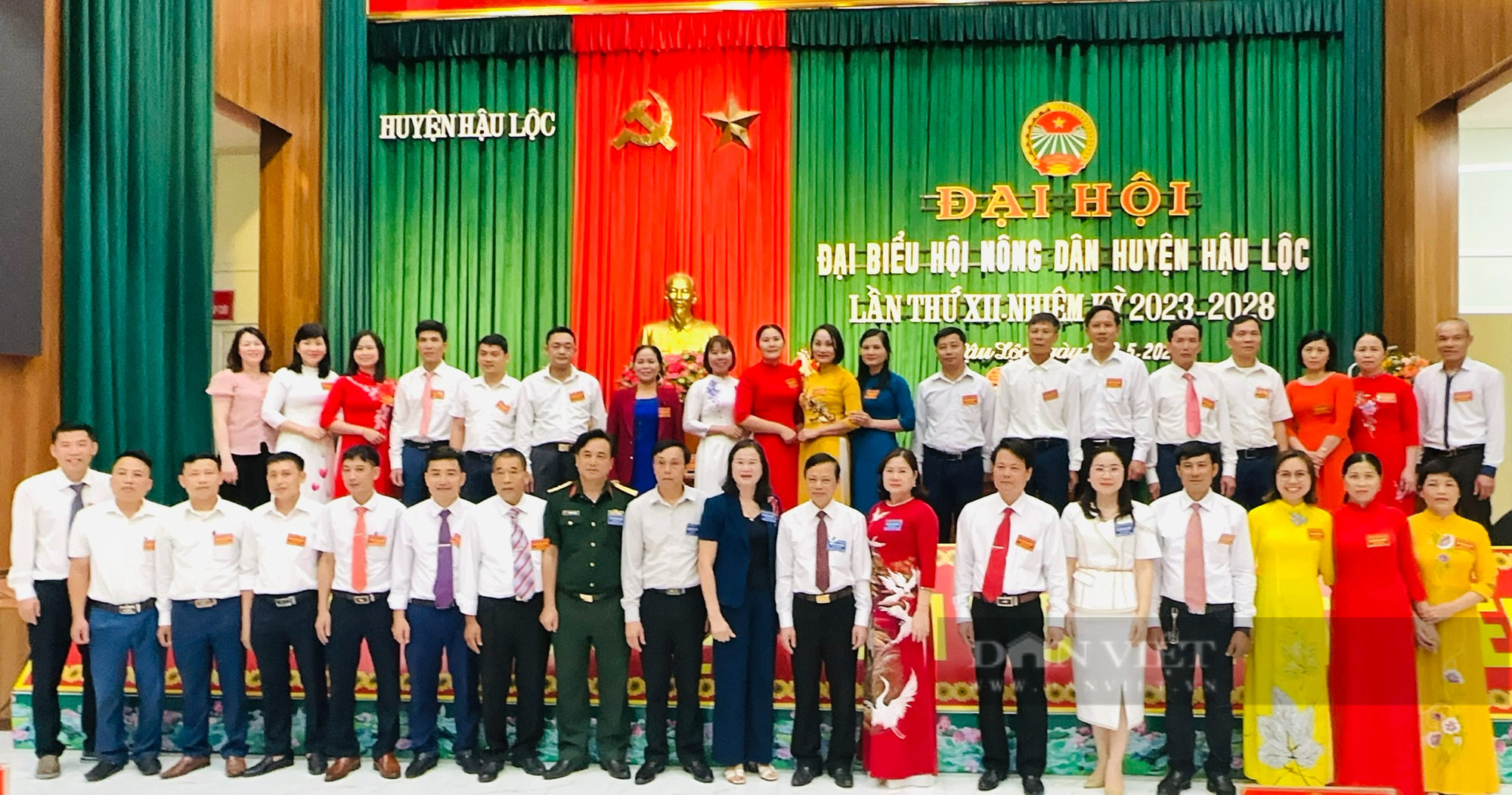 Đại hội đại biểu Hội Nông dân huyện Hậu Lộc, ông Ngọ Văn Thành tái đắc cử Chủ tịch - Ảnh 4.
