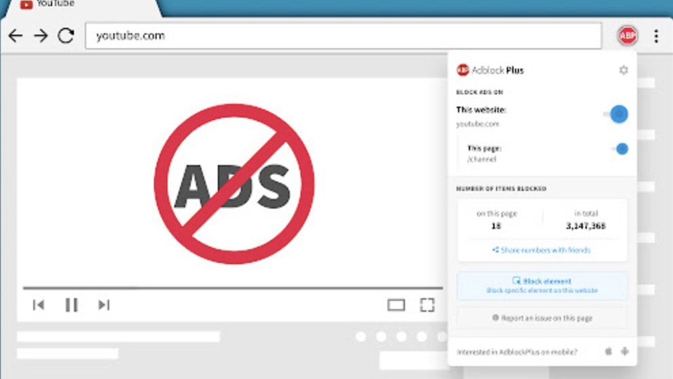 Google thử nghiệm tính năng “tiêu diệt” các phần mềm chặn quảng cáo trên YouTube - Ảnh 1.