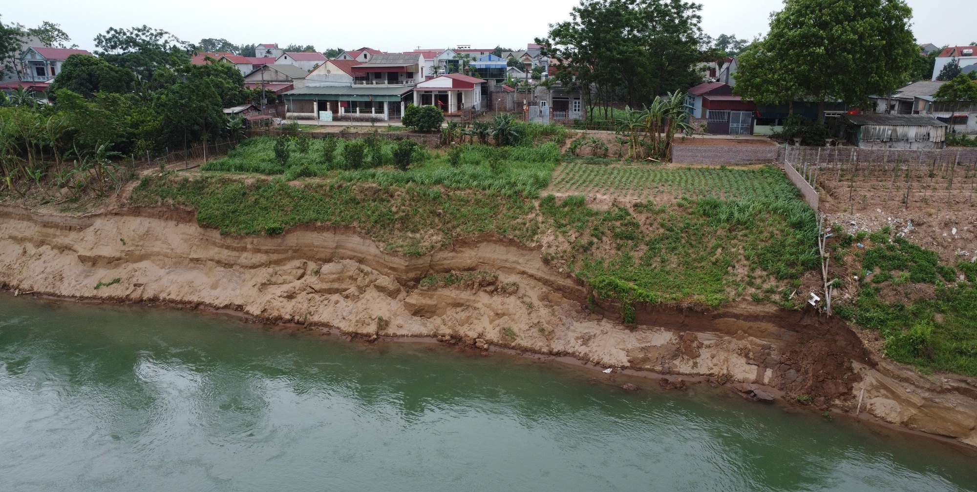 Phó Chủ tịch tỉnh Phú Thọ kiểm tra, chỉ đạo khắc phục sạt lở bờ, vở sông Đà - Ảnh 2.