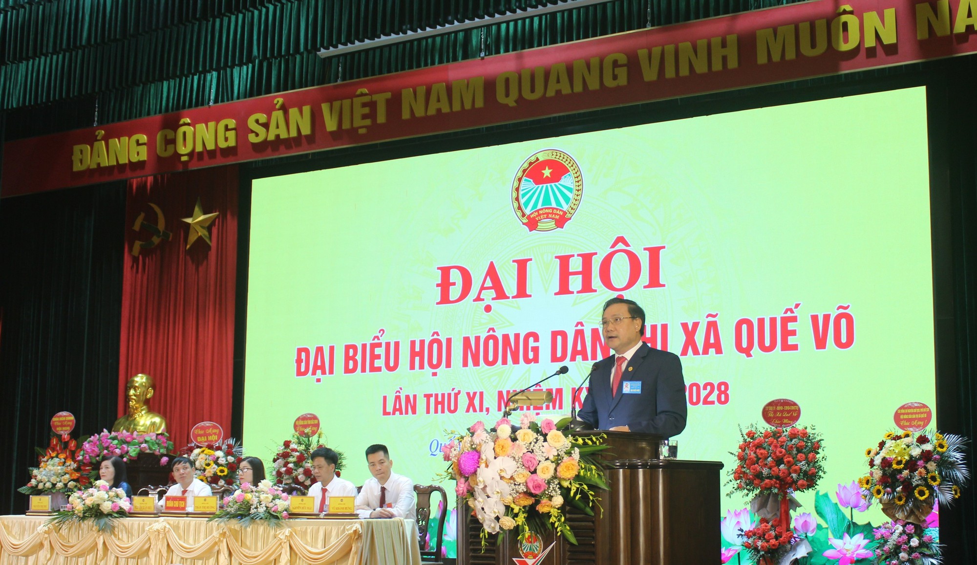 Bắc Ninh: Đại hội Hội Nông dân thị xã Quế Võ bầu 29 đồng chí tham gia Ban Chấp hành - Ảnh 3.